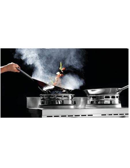 Wok à gaz de table 2 brûleurs 2 x 11.5 kW | Bartscher - 1052103 - 4