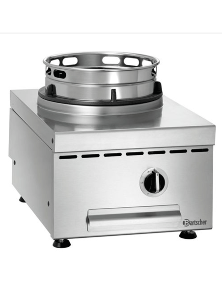 Wok à gaz de table 1 brûleur 11.5 kW | Bartscher - 1052303 - 1