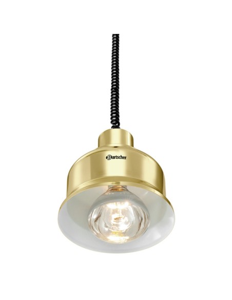 Lampes chauffantes rétractables buffets et comptoirs - Doré | Bartscher - 114275 - 2