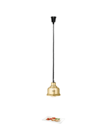Lampes chauffantes rétractables buffets et comptoirs - Doré | Bartscher - 114275 - 4