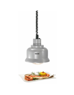 Lampes chauffantes rétractables buffets et comptoirs Argent | Bartscher - 114278