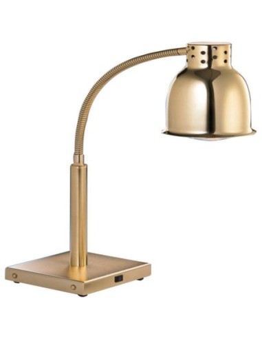 Lampe sur pied - cuivrée jaune - 1