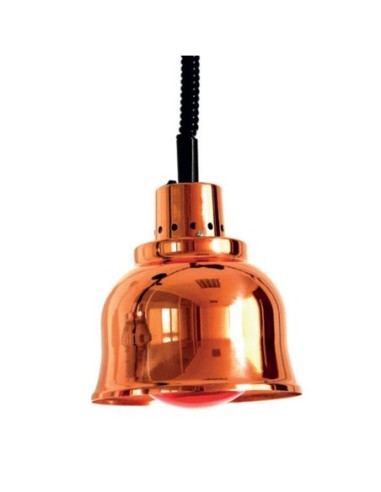 Lampe infra-rouge prestige - cuivrée rouge - 1