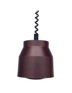 Lampe infra-rouge basic - cuivrée noire - 1