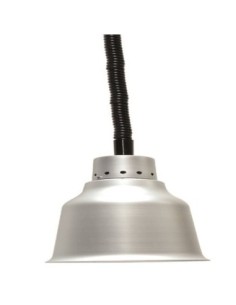 Lampe infra-rouge basic - alu brossé - 1