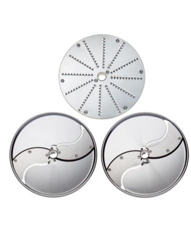 Pack pizza 3 disques - 2 trancheurs + 1 râpeur - TRS & TR210 | Dito Sama 650107 - 1