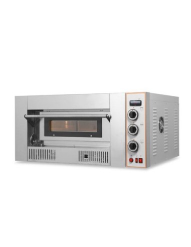 Four à pizza gaz Resto Italia RG9 - 9 pizzas Ø 30 cm - 1