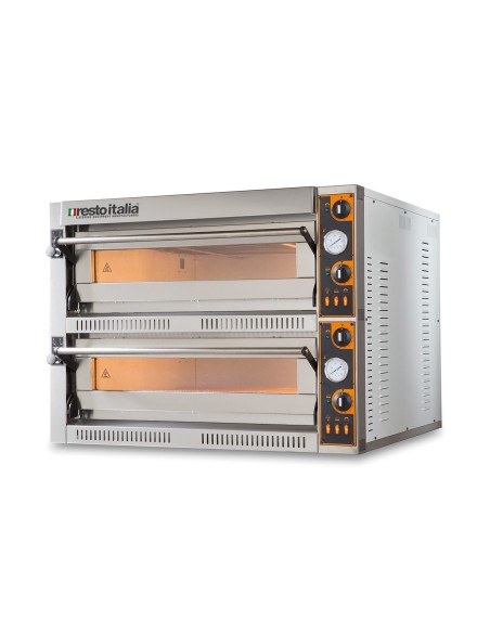 Four à pizza électrique double Resto Italia TECPRO 99 - 1