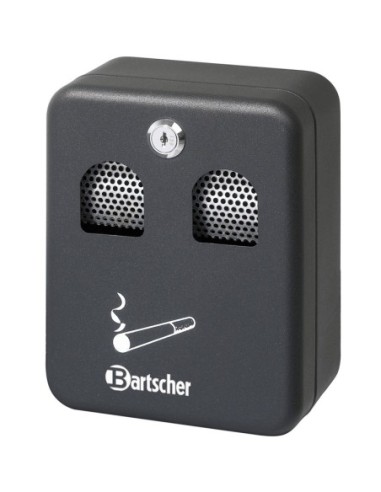 Cendrier noir mural | Bartscher - 860000 - 1
