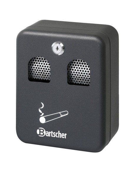 Cendrier noir mural | Bartscher - 860000 - 1