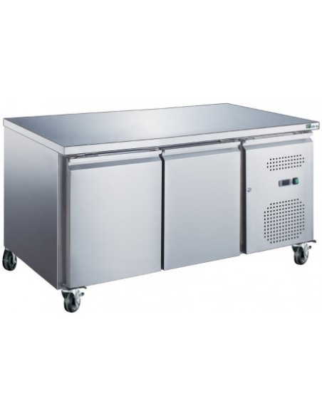 Table desserte positive centrale GN 1/1 profondeur 700 - 2 portes - 1