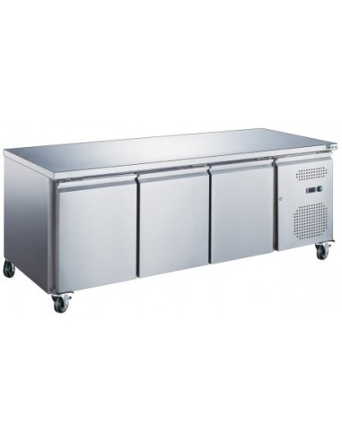 Table desserte positive centrale GN 1/1 profondeur 700 - 3 portes - 1