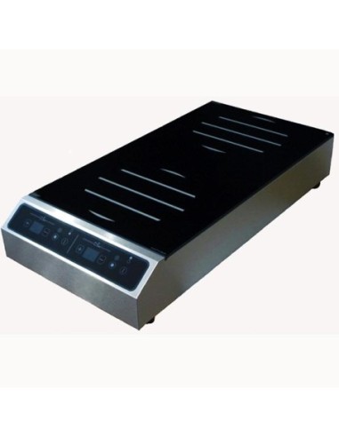 Plancha à induction 2 foyers à poser GL2 6000 F - Geoline - 1