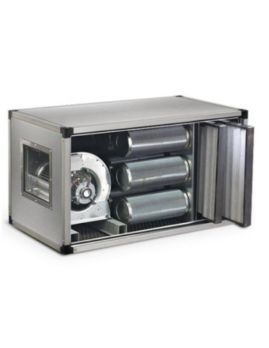 Caisson de ventilation à charbons actifs dynamique 2000m3 - 1