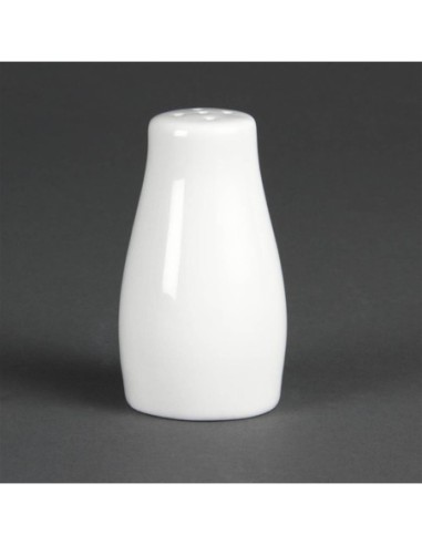 Poivrières blanches 90mm Olympia - 1