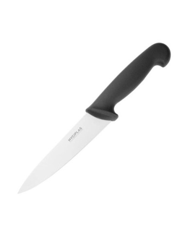 Couteau de cuisinier Hygiplas noir 160mm - 1