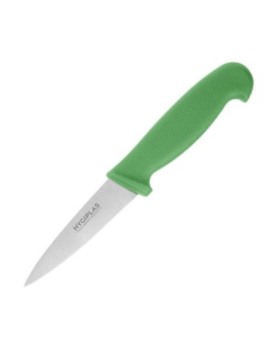 Couteau d'office Hygiplas vert 90mm - 1