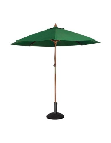 Parasol rond Bolero vert 2,5m - 1