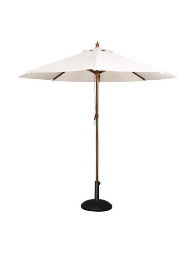 Parasol rond Bolero écru 3m - 1