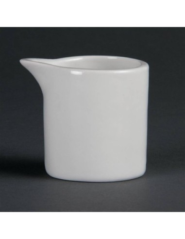 Pots à lait blancs 57ml Olympia Whiteware - 1