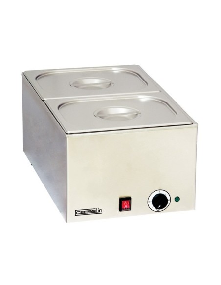Bain-marie avec 2 x GN 1/2 | Casselin - CBM2 - 1