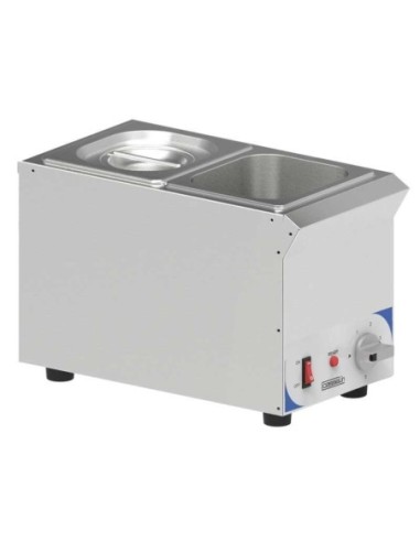 Bain marie à sauce 2 x GN 1/6 compact | Casselin - 1