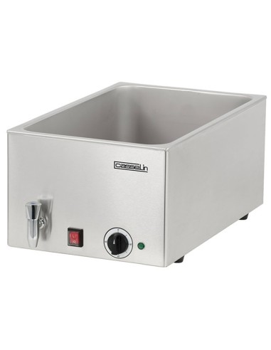 Bain-marie avec robinet de vidange GN 1/1 | Casselin - CBMV1B - 1