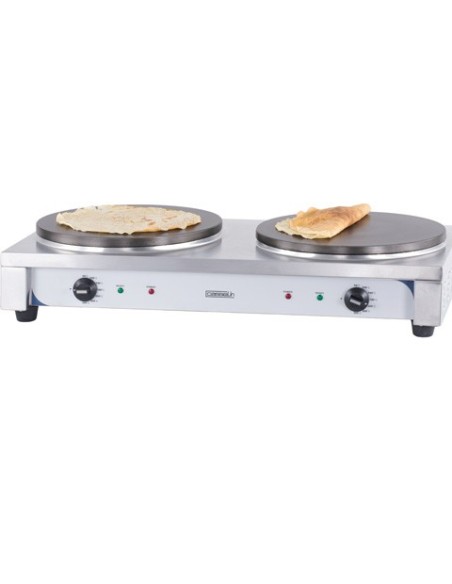 Crêpière électrique double Ø 40 cm - Puissance 5,4 kW | Casselin - CCD40E - 1
