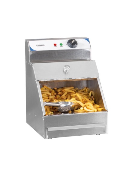 Chauffe-frites compact 230 V en acier inoxydable | Casselin - CCF6 - 1