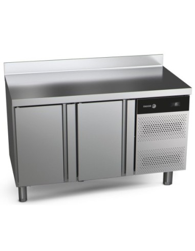 Table réfrigérée positive adossée 2 portes - 274 L | Fagor - CCP-2G - 1