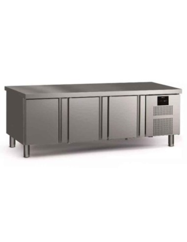 Table réfrigérée positive centrale 3 portes - 428 L | Fagor - CCP-3GNS - 1