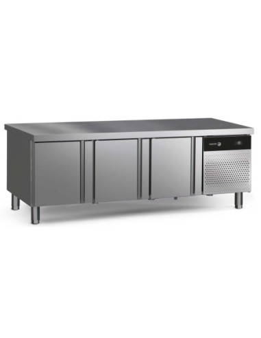 Soubassement réfrigéré positif 3 portes - 277 L | Fagor - CCPB-3G - 1