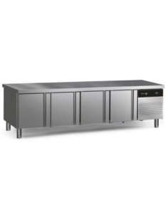 Soubassement réfrigéré positif 4 portes - 377 L | Fagor - CCPB-4G - 1