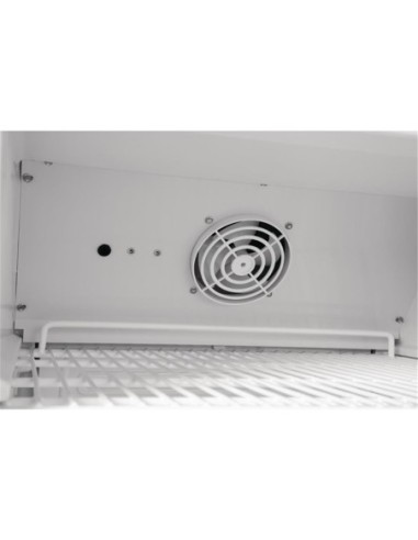 Armoire réfrigérée positive 1 porte blanche Polar Série C 600L - 5