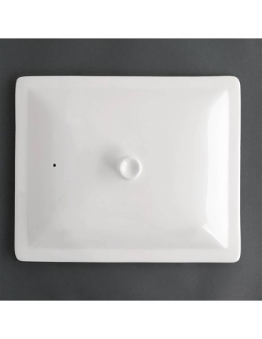 Couvercle blanc GN 1/2 Olympia Whiteware - 1