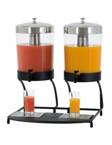 Distributeur de jus de fruit 2 x 8 L | Casselin - CDJ82 - 1