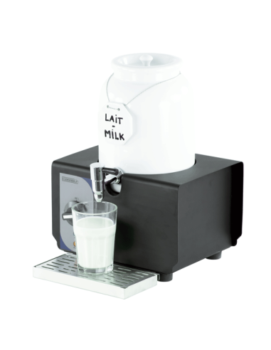 Distributeur de lait chaud en porcelaine 4 L | Casselin - CDLPC4 - 1
