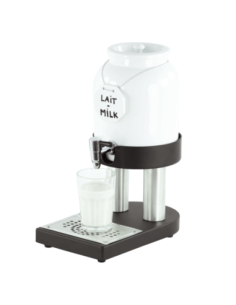 Distributeur de lait froid en porcelaine 4 L | Casselin - CDLPF4