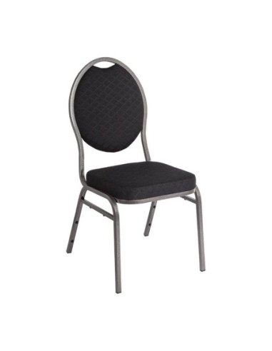 Chaises de banquet dossier ovale Bolero - 1