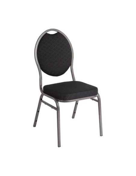Chaises de banquet dossier ovale Bolero - 1