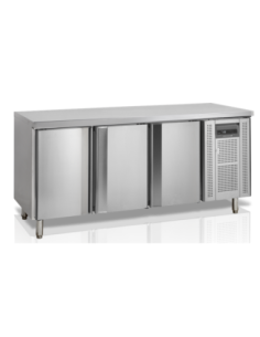 Table réfrigérée centrale négative GN 1/1 profondeur 700 - 3 portes - CF7310/-SP