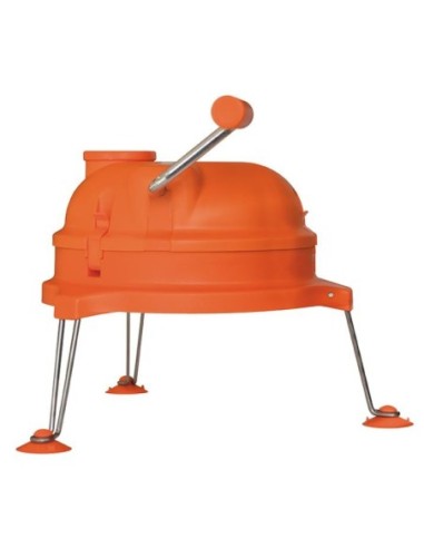 Coupe-légumes Dynacube grille 14 x 14 et poussoir - 1