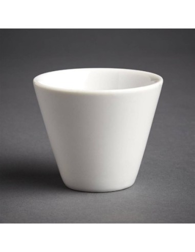 Ramequin conique blanc Olympia 70mm x12 - 1