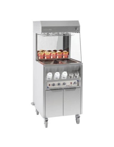 Poste de salage chauffe sauce 600 3 thermostats | Casselin - CPDSCS600 - 1