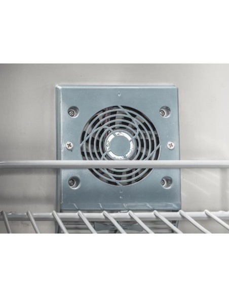 Saladette réfrigérée avec plan de travail en inox - 2 tiroirs - 5