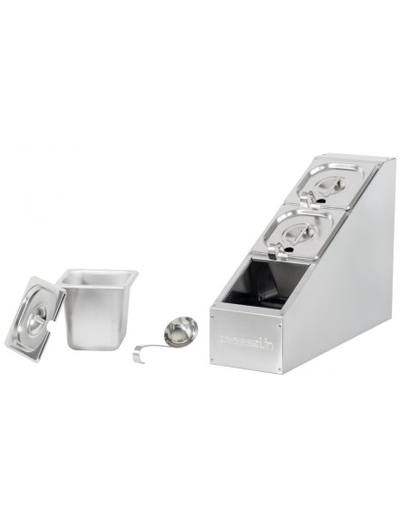 Support pour 3 bacs GN 1/6 | Casselin - CSBG316 - 1