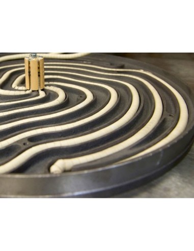 Crêpière électrique 1 plaque sur châssis rond série standard - Ø 35 cm - 2