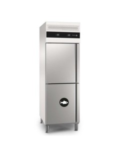Armoire réfrigérée positive inox pour poisson 2 portes 596 L | Fagor - CUD12G/F - 1