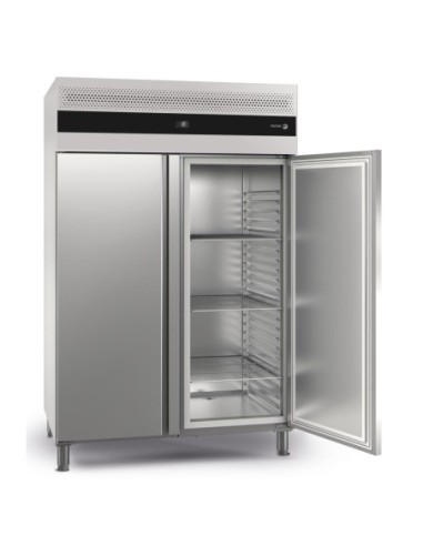 Armoire réfrigérée positive inox 2 portes - 1186 L | Fagor - CUP-2-2G - 1
