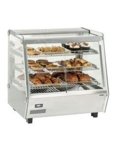 Vitrine chauffante 125L 1100 W avec éclairage LED | Casselin - CVC125L - 1